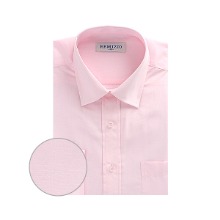 MS03 핑크 일반핏 무지 긴팔셔츠